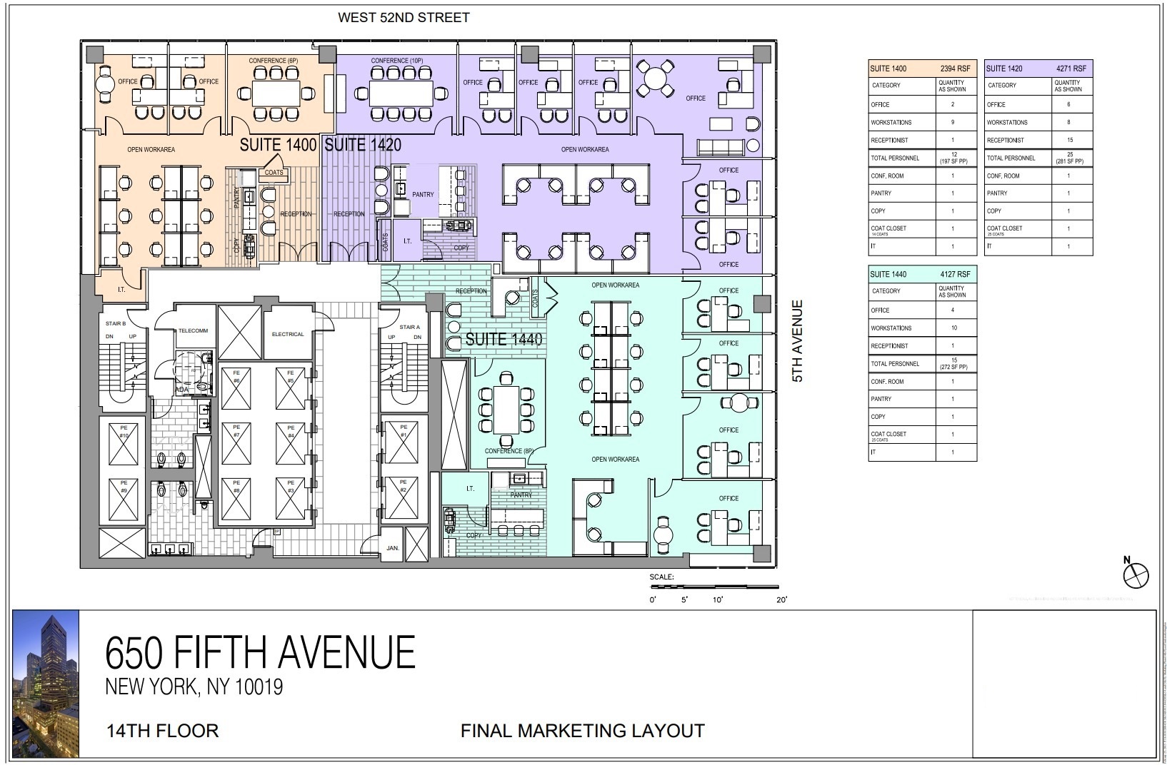 650 fifth avenue at west 52nd street deals